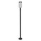 Z-Lite Leland Outdoor Post Mounted Fixture, 1-Light, 9 In.W x 91.75 In.H, Sand Black/Sand Blast 5005PHM-5012P-BK-LED - alternate 6
